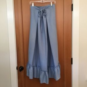 Calypso by Christiane Celle linen bustle skirt